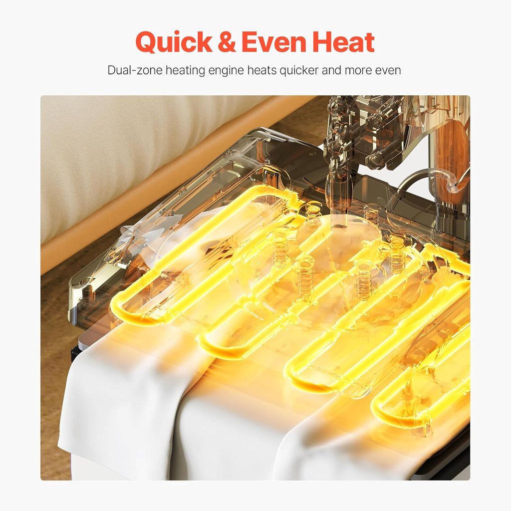 SucceBuy Combo Heat Press Machine 5/6/8 in 1 30*38CM 38*38CM Muntifunctional Sublimation Printer Transfer Mug Hat Plate T-Shirt