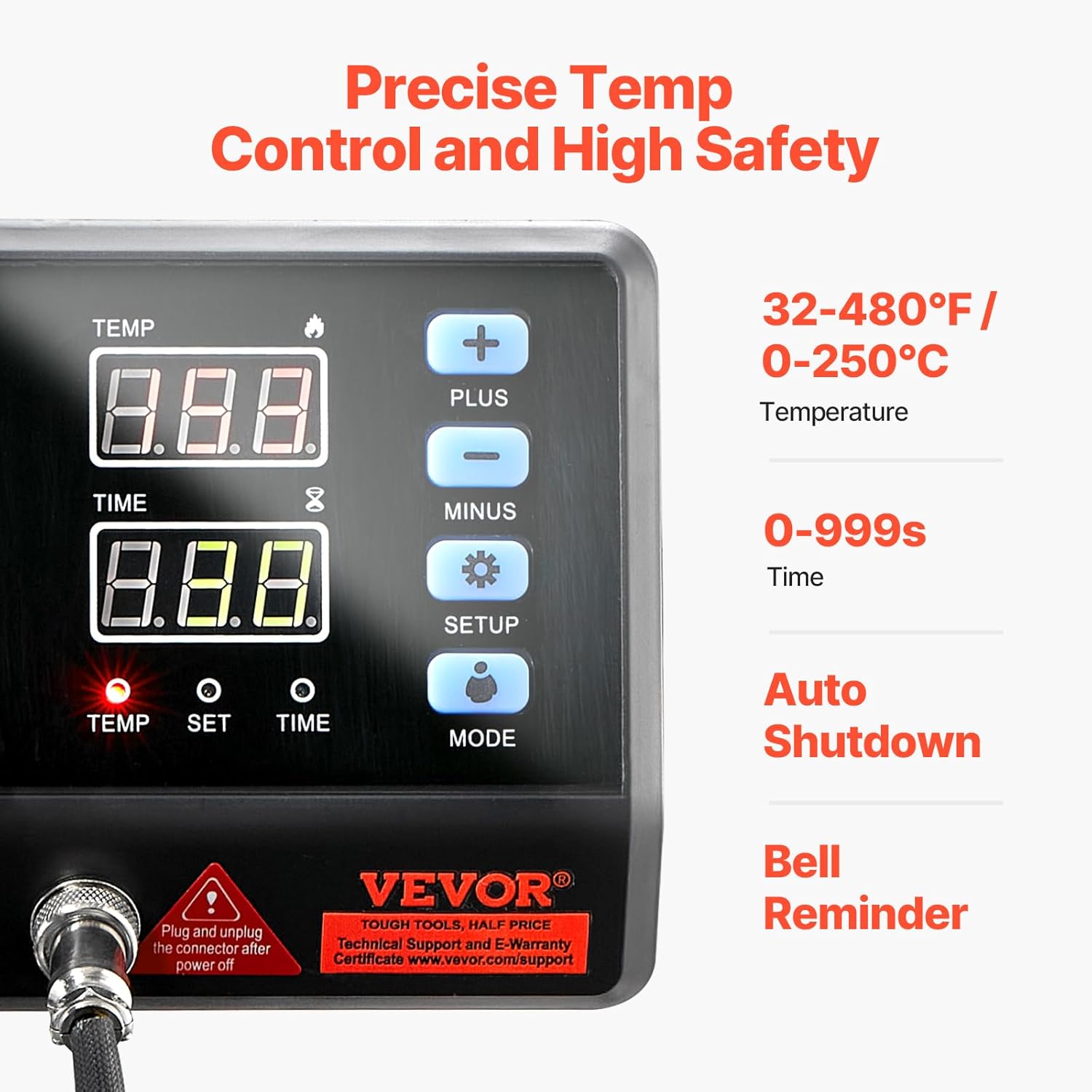 SucceBuy Combo Heat Press Machine 5/6/8 in 1 30*38CM 38*38CM Muntifunctional Sublimation Printer Transfer Mug Hat Plate T-Shirt