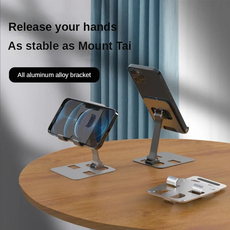 Tablet Stand Adjustable Aluminum Alloy Laptop Tablet up to 17 "Laptop Portable Folding Stand Cooling Stand Support