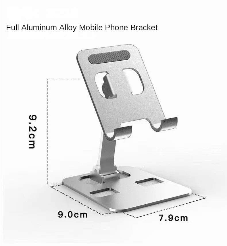 Tablet Stand Adjustable Aluminum Alloy Laptop Tablet up to 17 "Laptop Portable Folding Stand Cooling Stand Support